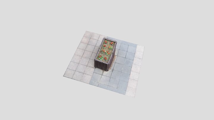Angela Xu_Flower Beds 3D Model