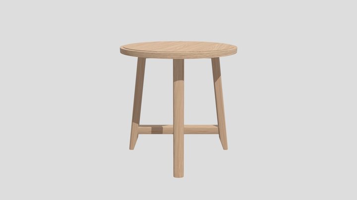 Muwanga Round Coffee Table 3D Model