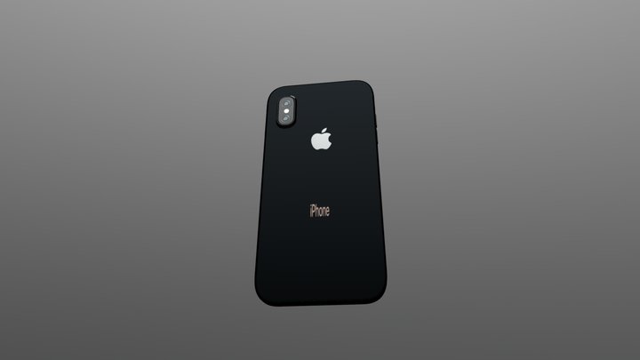 Iphone x 3D Model