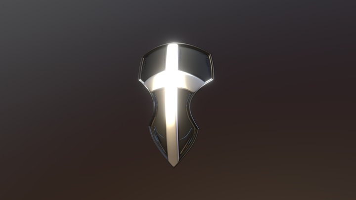 Ornamental Sheild 3D Model
