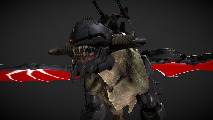 Serrat - DOOM : The Dark Ages - Rigged
