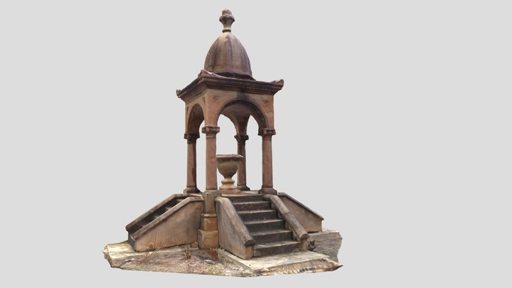 Quong Sin Tong  Shrine - Rookwood Cemetery 3D Model