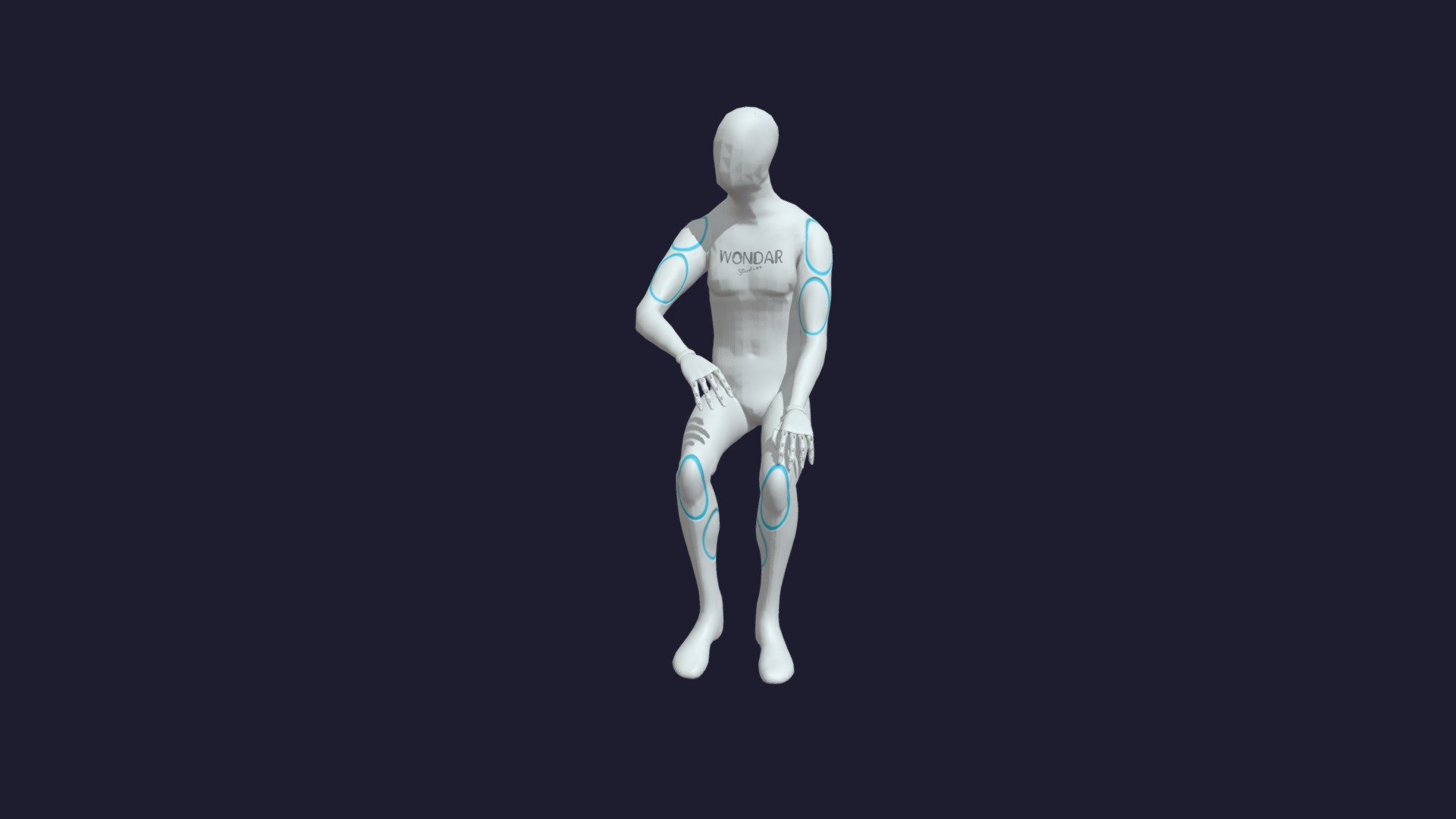 Sitting listens — Sketchfab embed 3D viewer