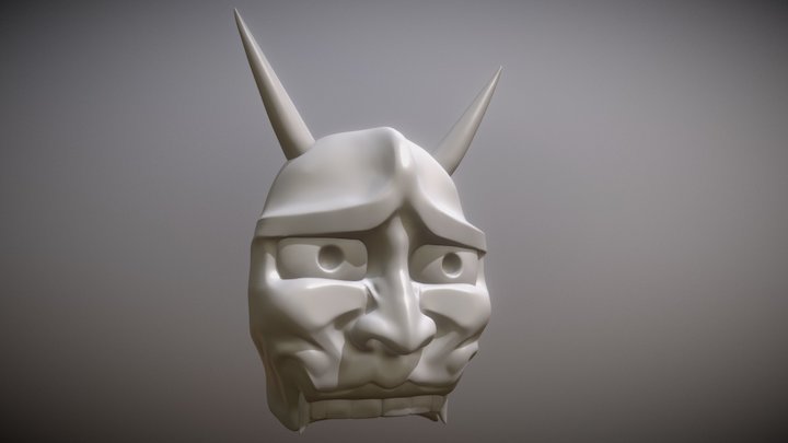 Majima Mask 3D Model