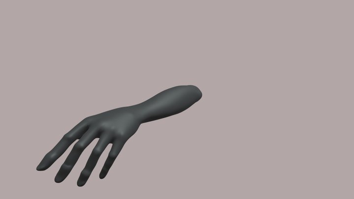 Hand accessory holder 3D Model