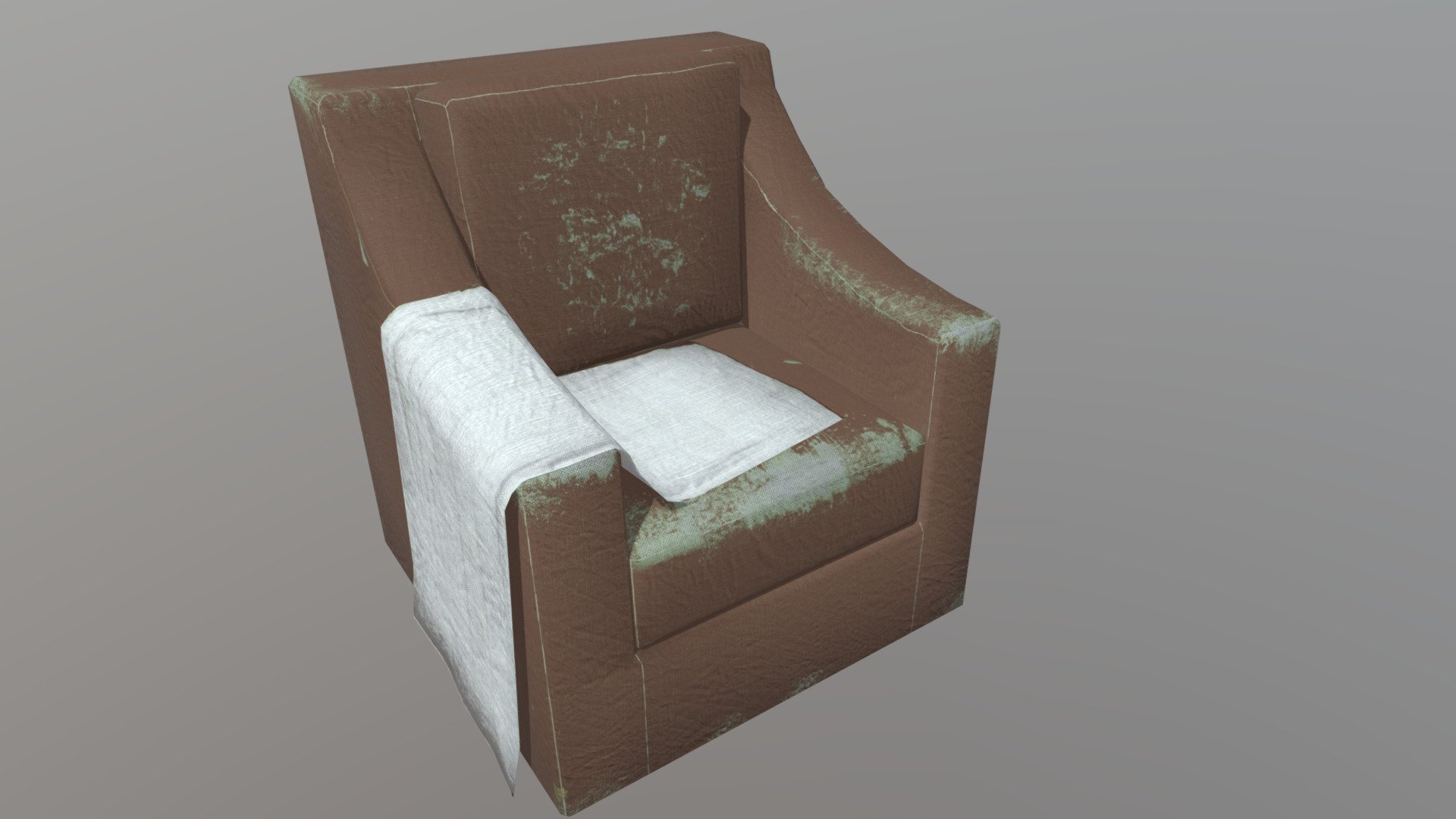 FREE 1238 tris Armchair with cloth