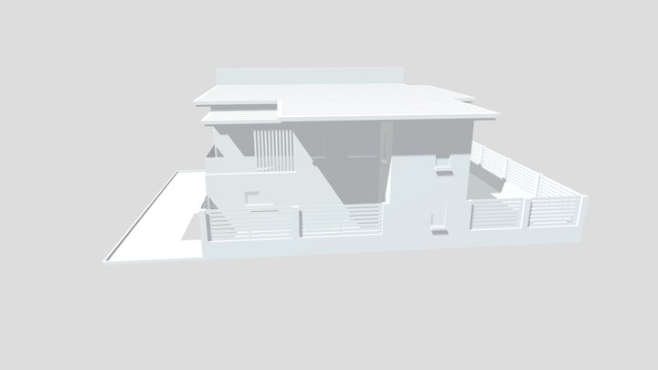 Modern House_05_obj 3D Model