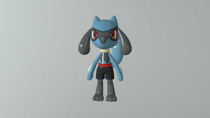 Riolu Sona 3D Model