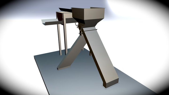 Moega Tipo Pulmão Heavy Track 3D Model