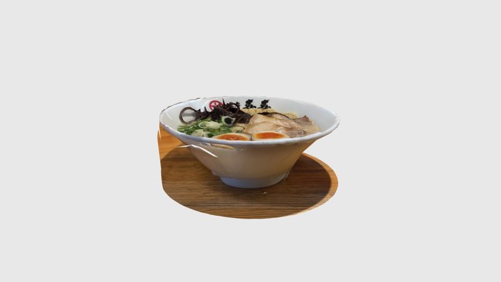 博多ラーメン喜喜 3D Model