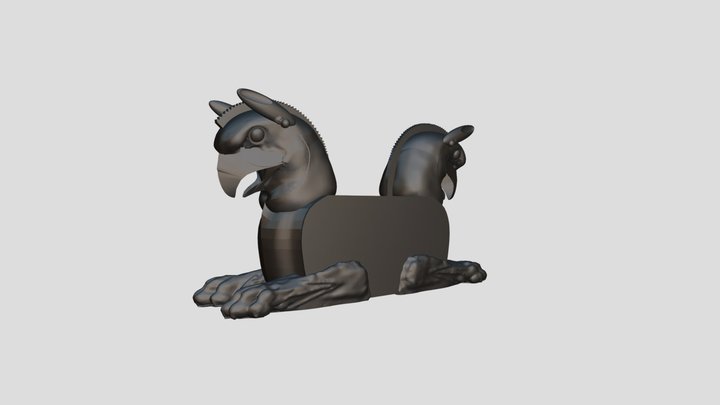 Persian Griffin Capital (Huma) 3D Model