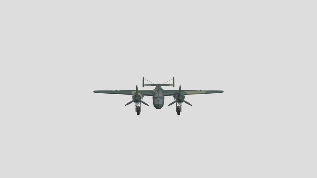 Low Poly Dornier Do 17 Z