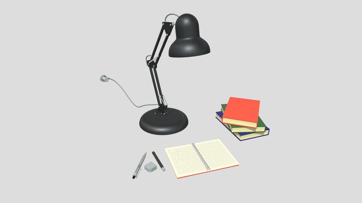 Table-lamp 3D Model