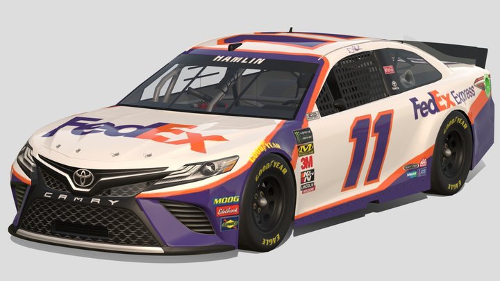 2019 Toyota Camry NASCAR – Gratis 3D-model STL