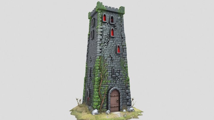 [X]_Stone-Tower_IX – Modèle 3D gratuit STL
