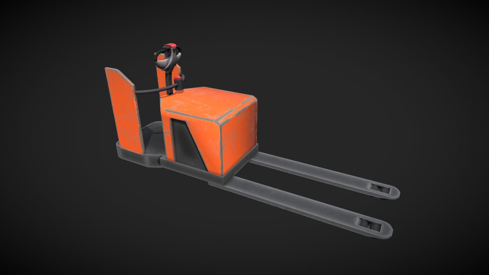 Pallet_Truck 3D model by LuminousGroup [8ad6c8b] Sketchfab