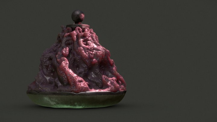 Overgrown Potion 3D Model