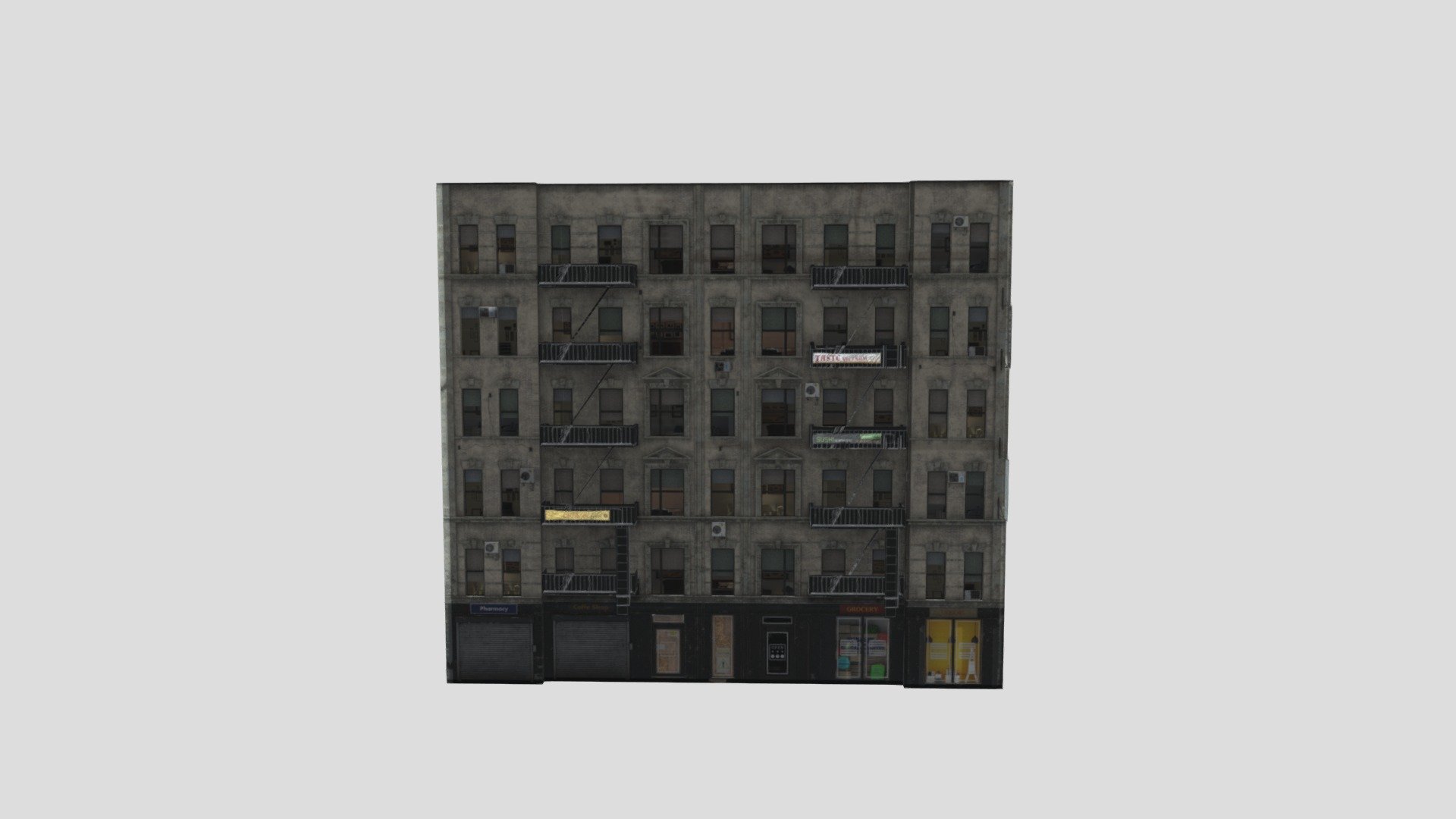 Building 39 AM234 Archmodel - Buy Royalty Free 3D model by Evermotion ...