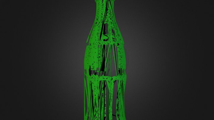 Bottle Coca-Cola N080710 3D Model