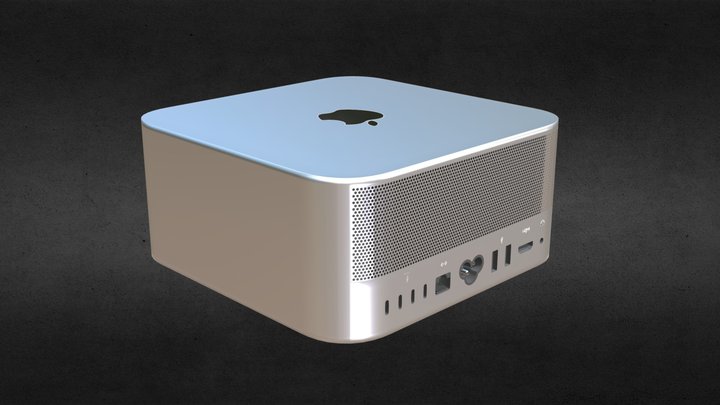 Mac Studio 3D Model