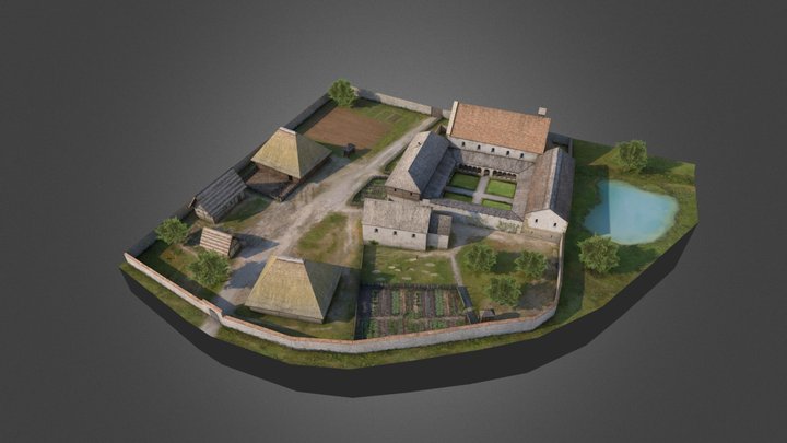 Kloster 3D Model