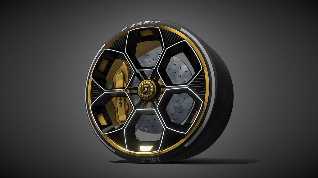 Wheel - Lamborghini Vision GT - Gran Turismo