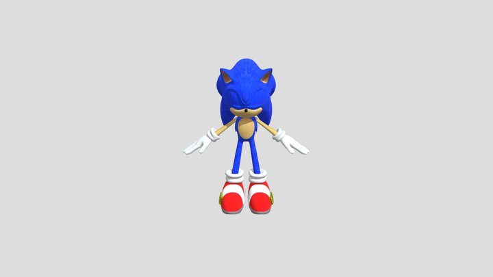 Sonic prime model 3D Model