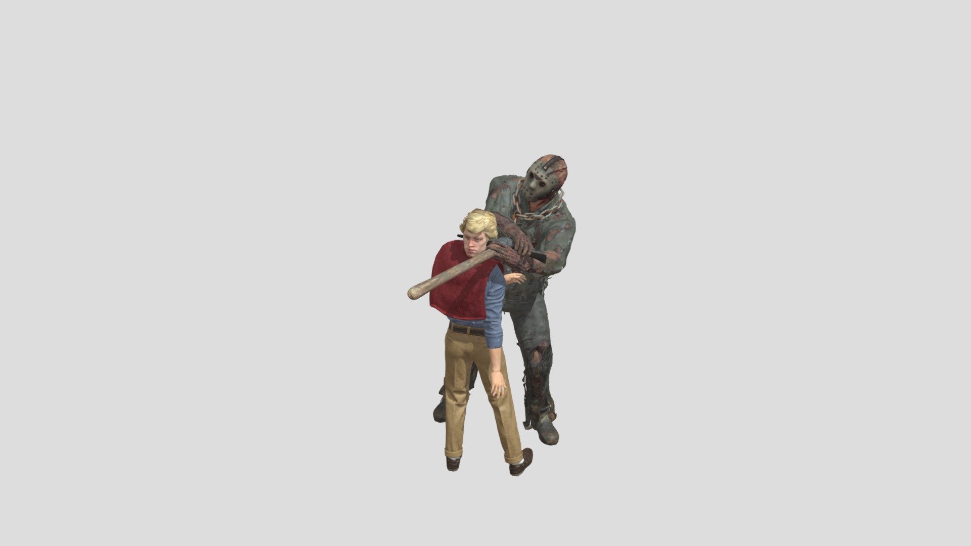 Jason Voorhees Pickaxe Head Canopener Animation - Download Free 3D ...