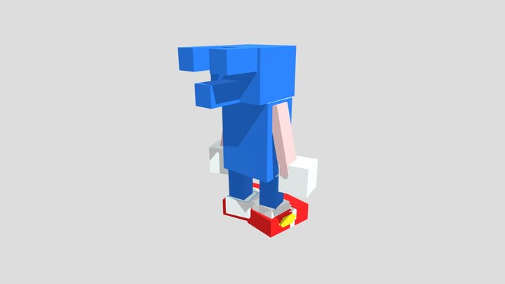 Proyecto5e sonic 3D Model