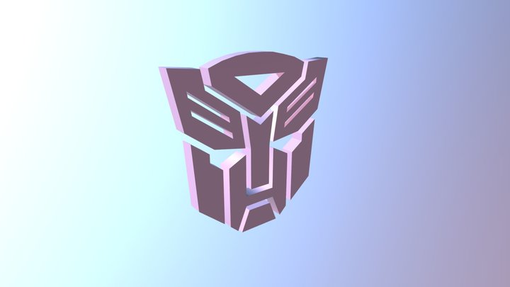 Transformers logo 3D Model
