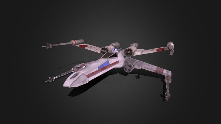 T-65 X-WING – Modello 3D gratuito STL