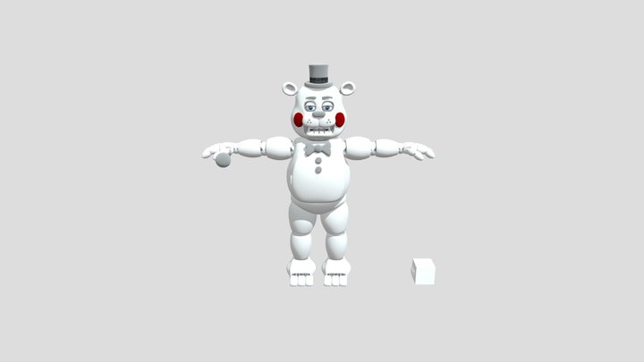 Toy Freddy_REMASTERD 3D Model