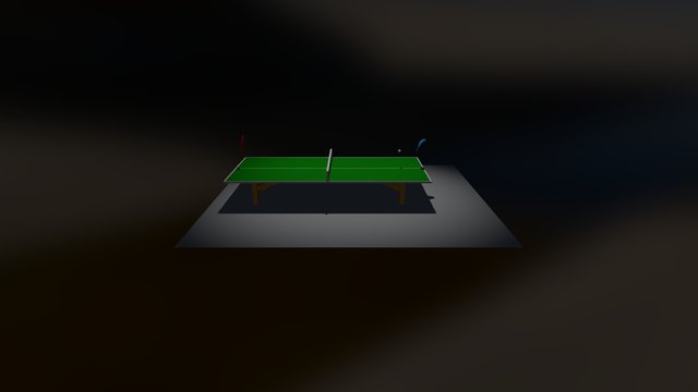 Ping Pong 3D Model