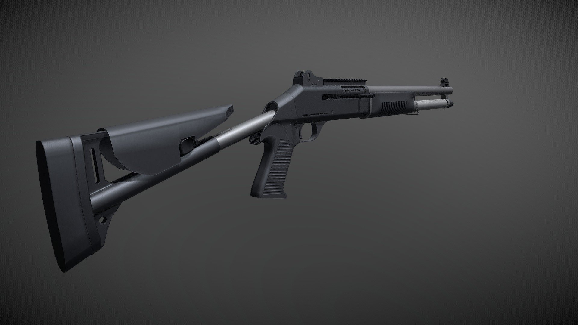 Benelli M4 Super 90 Buy Royalty Free 3d Model By Oldrepublic 8ade213 Sketchfab Store 6164