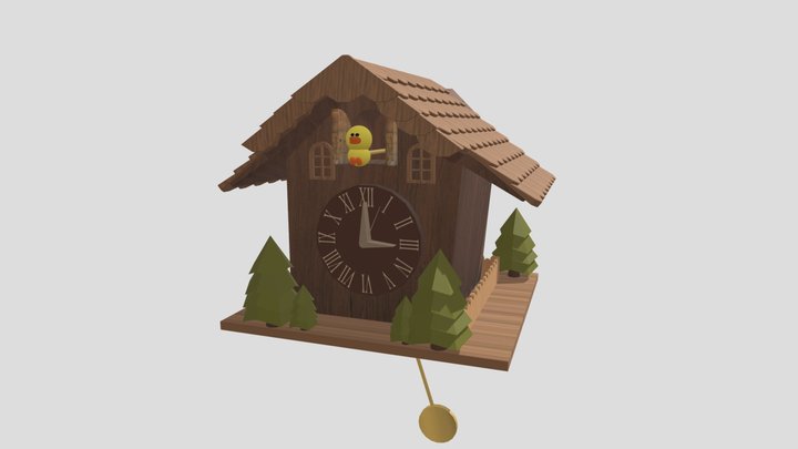 Cuckoo Clock 3D Model