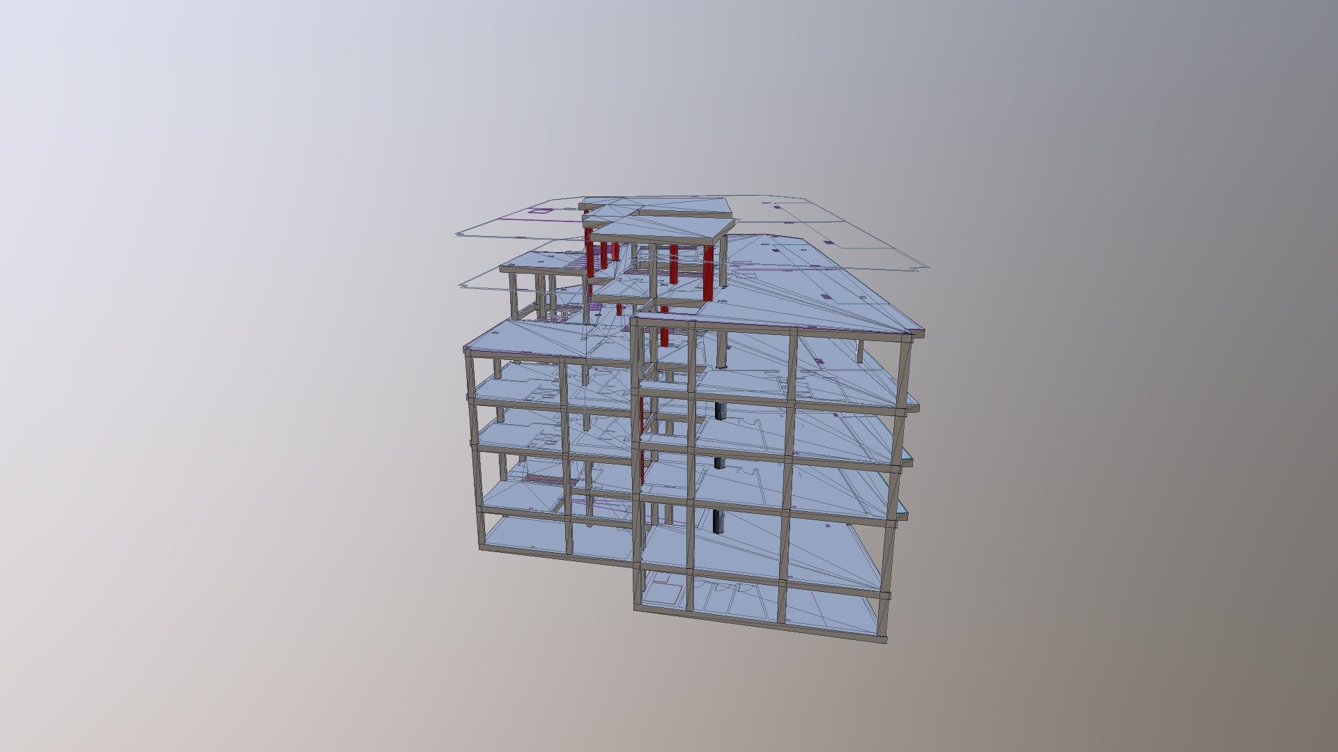 3d Estructura Sketchfab