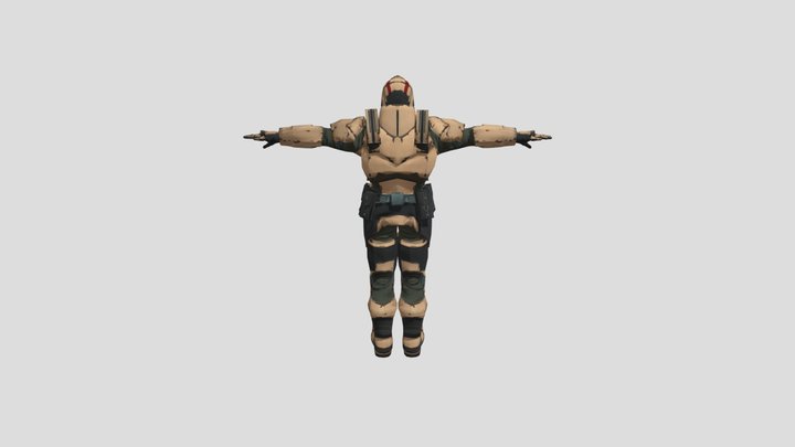 Soldier 3D Model