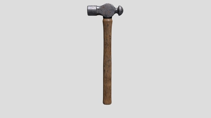 Cours 9 - BallpeenHammer_low 3D Model