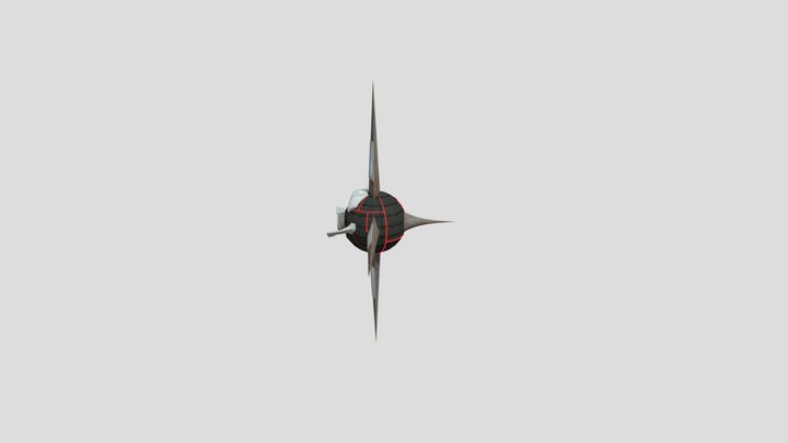 spaceship 3D Model