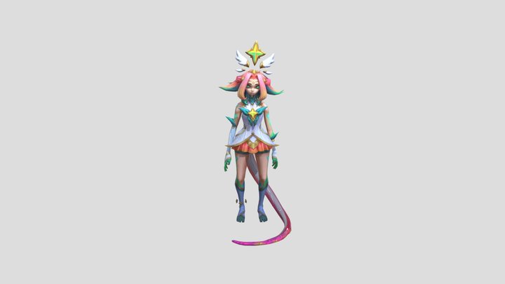 Neeko Star Guardian 3D Model