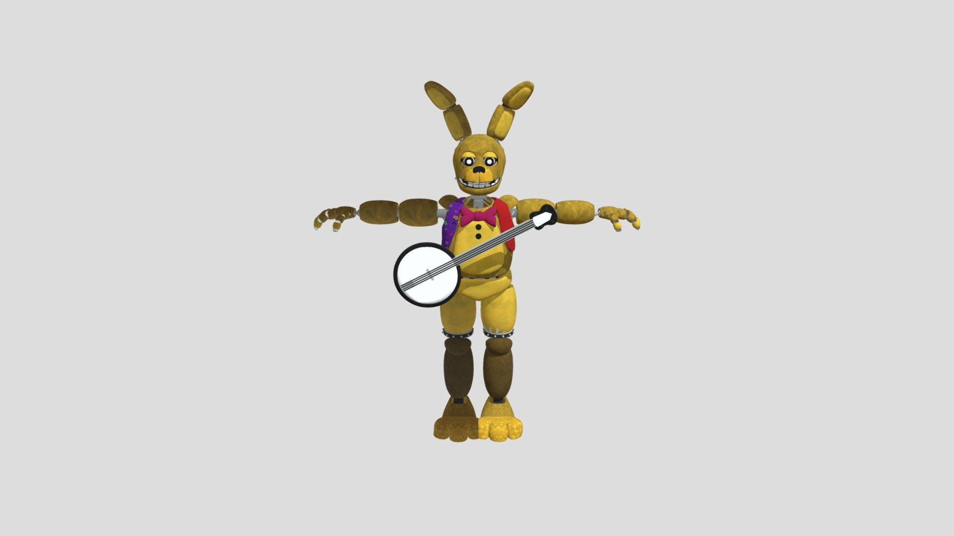 Fnaf tjoc - A 3D model collection by Spring Bonnie (@7681481567) - Sketchfab