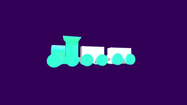 Tren chuequito 3D Model