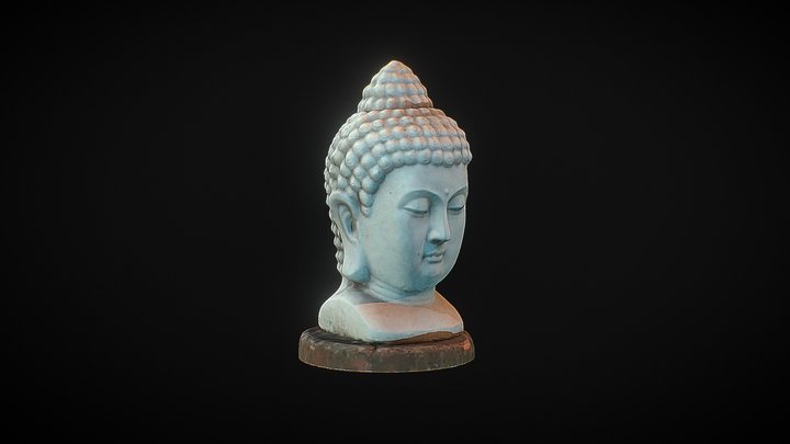Statuette Bouddah 3D Model