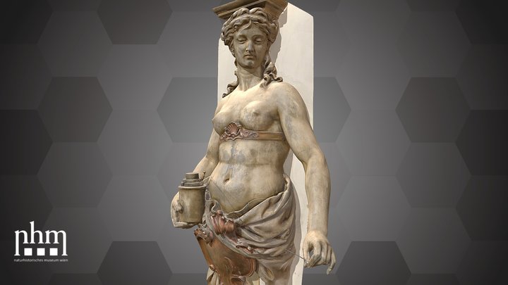 Figure embodying the element "Copper" – Modello 3D gratuito STL