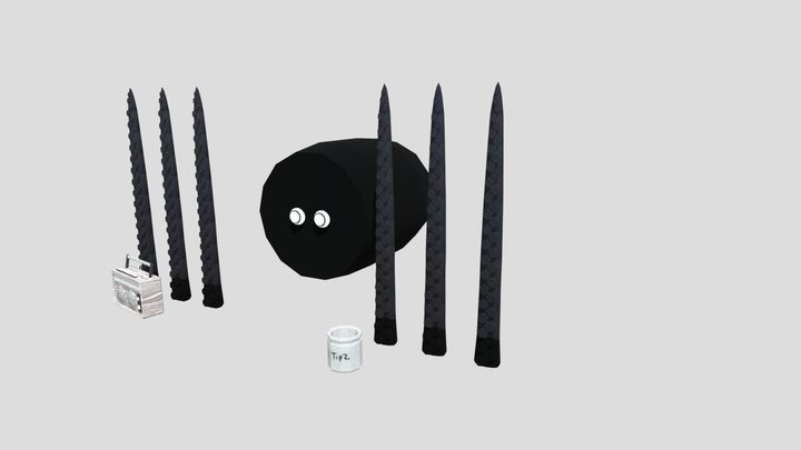 Jeff New Model textured and rigged(Roblox Doors) 3D Model