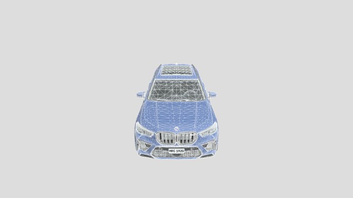 2020 BMW X5 3D Model