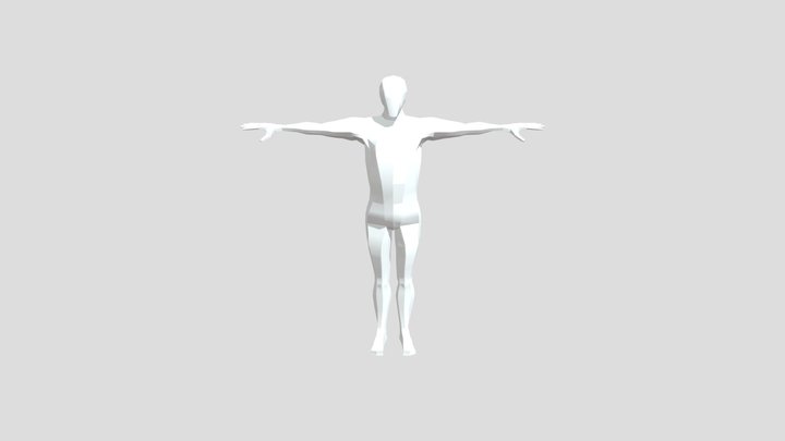 Anatomy Biped 3D Model