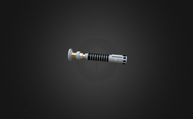 Star Wars Lightsaber 3D Model