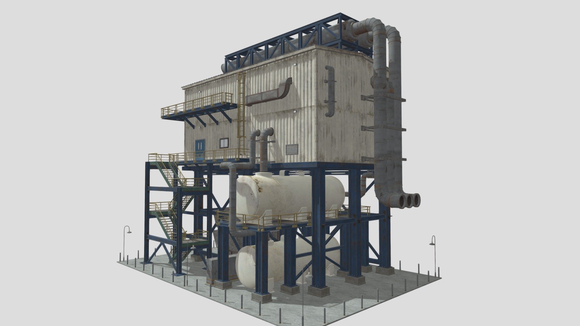 gas storage - Buy Royalty Free 3D model by 7midaart [8ae3351 ...