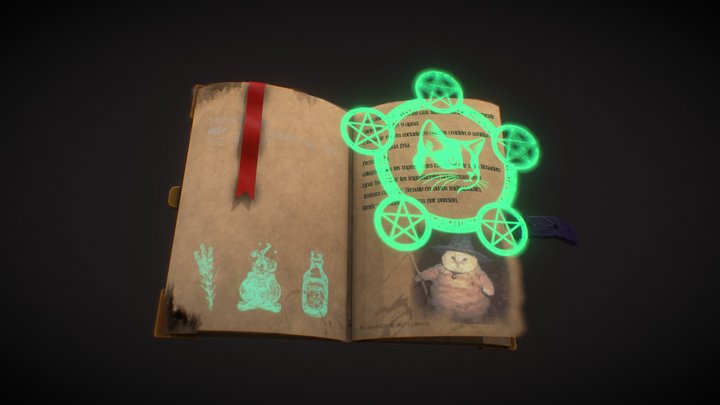 Libro_uvs 3D Model